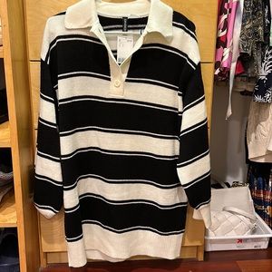 H&M really cute and cozy oversized sweater.